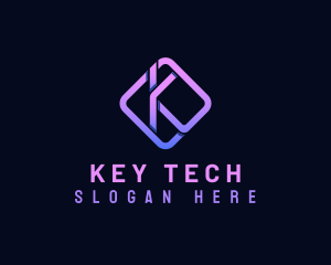 Cyber Technology App logo design