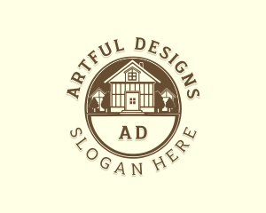 Residential Real Estate House logo design