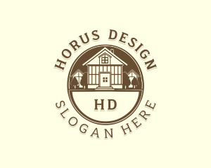 Residential Real Estate House logo design