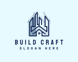 Building House Property logo design