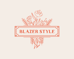 Floral Bouquet Florist logo design