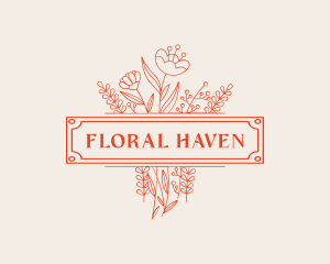 Bouquet - Floral Bouquet Florist logo design