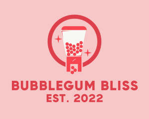 Bubblegum - Candy Vending Machine logo design