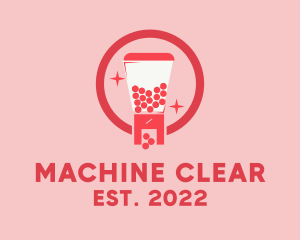 Candy Vending Machine logo design