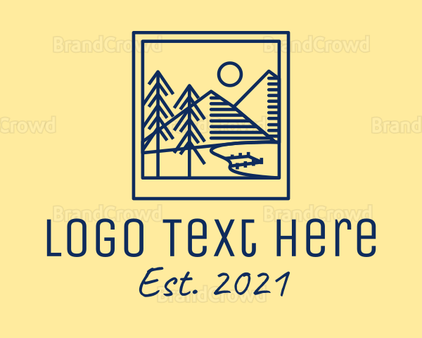 Outdoor Landscape Photograph Logo