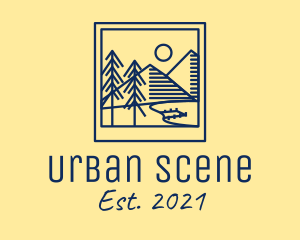 Scene - Outdoor Landscape Photograph logo design