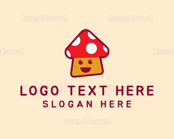 Mushroom Plant Fungi Logo