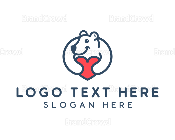 Polar Bear Hug Logo