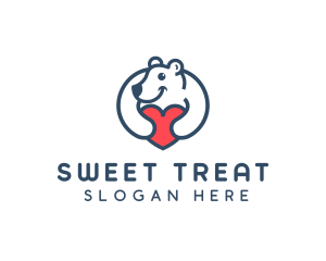 Polar Bear Hug logo design