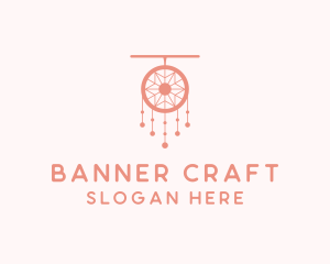 Star Beads Dreamcatcher Charm logo design