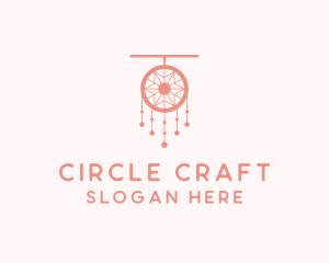 Star Beads Dreamcatcher Charm logo design