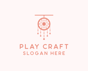 Star Beads Dreamcatcher Charm logo design