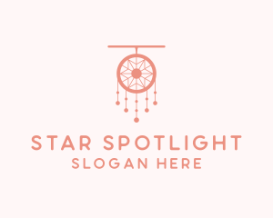 Star Beads Dreamcatcher Charm logo design