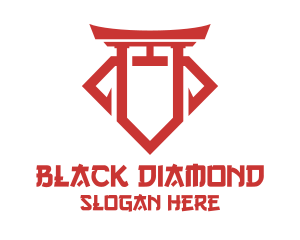 Diamond Shrine Gate logo design