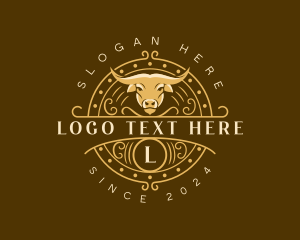 Saloon - Bullfighting Western Saloon logo design