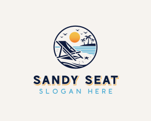 Island Beach Vacation logo design