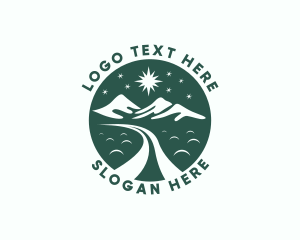 Eco Park - Peak Mountaineering Trip logo design