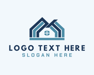 Town House - Town House Roofer logo design