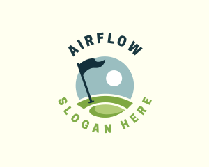 Golf  Team Tournament logo design