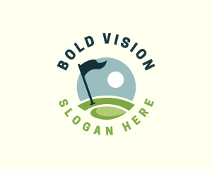 Golf  Team Tournament logo design