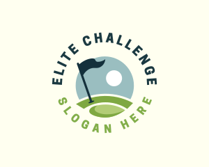 Golf  Team Tournament logo design