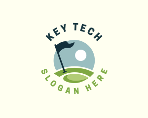 Golf  Team Tournament logo design