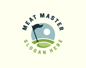 Golf  Team Tournament logo design