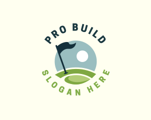 Golf  Team Tournament logo design