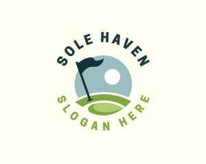 Golf  Team Tournament logo design