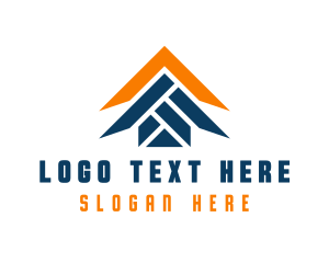 Roofing - House Roofing Architecture logo design