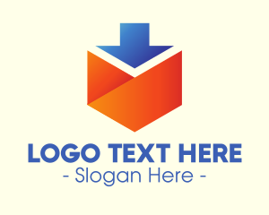 Feedback - Mail Download Application logo design