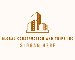 Real Estate - Condominium Building Property logo design