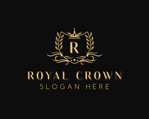 Crown Royalty Event logo design