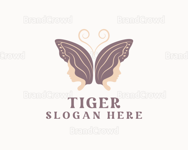 Butterfly Wings Salon Logo