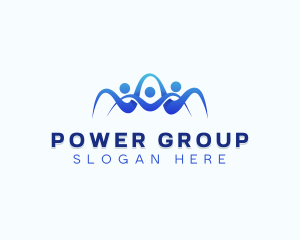 Group - People Organization Foundation logo design