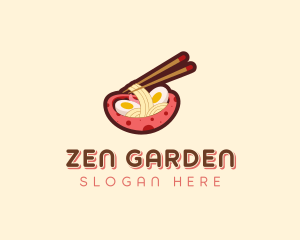 Asian Dining Noodles logo design