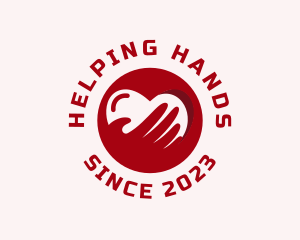 Hands - Heart Hands Foundation logo design