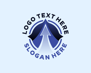 Logistics - Arrow Forwarding Logistics logo design