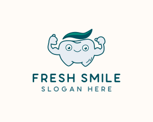 Toothpaste - Strong Toothpaste Tooth logo design