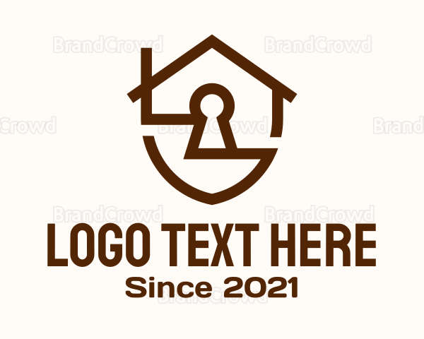 Keyhole House Shield Logo