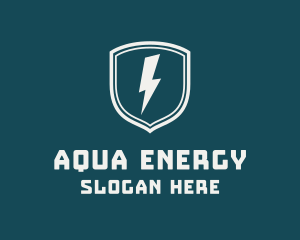 Electric Shield Energy  logo design