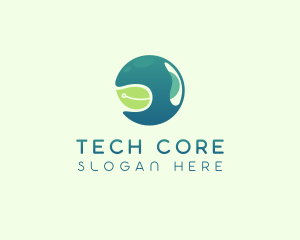 Tech Sphere Circuit logo design