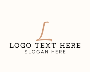 High End - Fashion Tailoring Boutique logo design