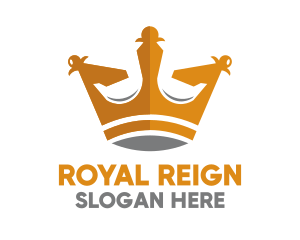 Reign - Imperial Royal Crown logo design