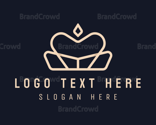 Premium Crown Jewelry Logo