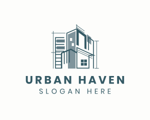 Urban Architecture Building logo design