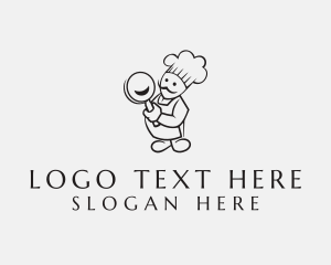 Mustache - Culinary Chef Cook logo design