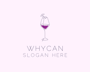 Wine Cocktail Bar Logo