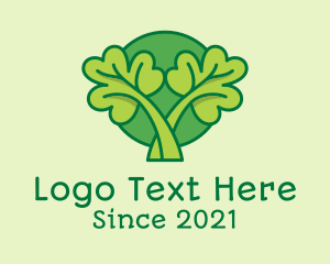 St Patrick Day - Lucky Irish Clover logo design