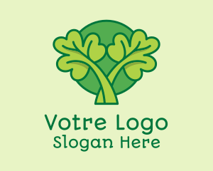 Lucky Irish Clover  Logo